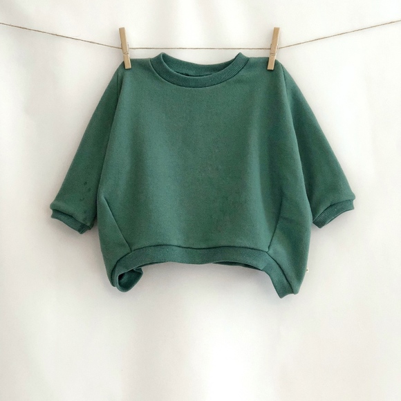 Contoured Oversized Sweatshirt - Picture 2 of 3